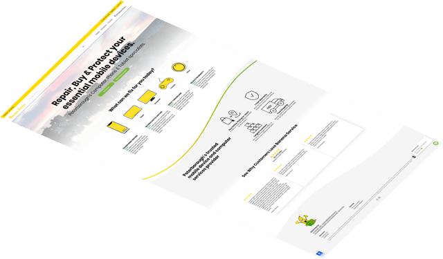 Reparing system for devices